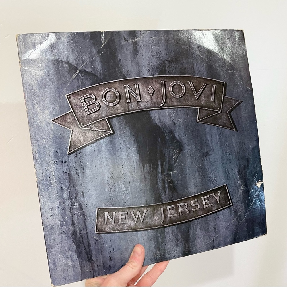 BON JOVI New Jersey LP Vinyl Record